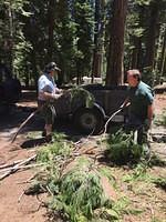 South Fork Campground Clean Up 20